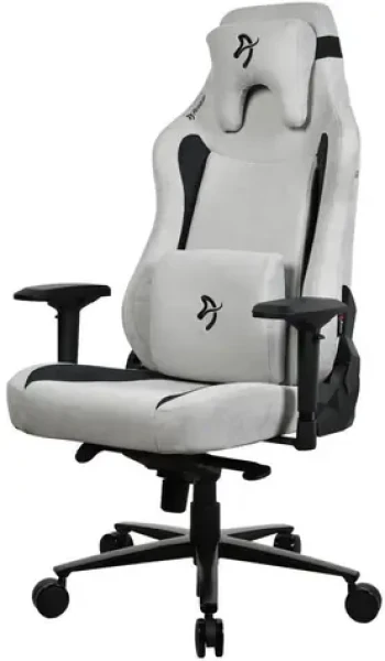 Arozzi VERNAZZA XL Supersoft Light Grey / Herné stoličky / látkové čalúnenie / svetlo šedá / nosnosť 170kg (VERNAZZA-XL-SPSF-LG)