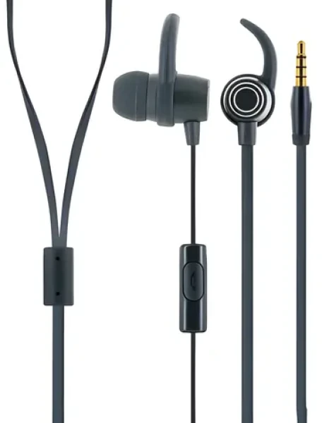 Schwaiger slúchadlá do uší čierna / Slúchadlá do uší / s mikrofónom / 3,5 mm jack / 1,2 m (KH470S513)