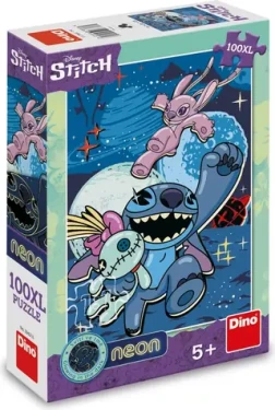 Dino Puzzle Stitch XL Neon