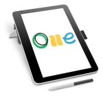 Wacom One 12 / Grafický tablet s perom / 11,6" Full HD / 4096 úrovní prítlaku / 2540 lpi (DTC121W0B)