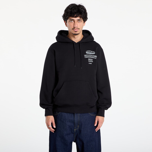 Mikina Carhartt WIP Hooded Sandwich Sweat UNISEX Black/ Blue Fog XS