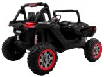 Mamido Elektrické autíčko Buggy SuperStar 4x4 - MP4 čierna