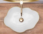 REA - Umývadlo na dosku Pearl Gold Edge REA-U0696