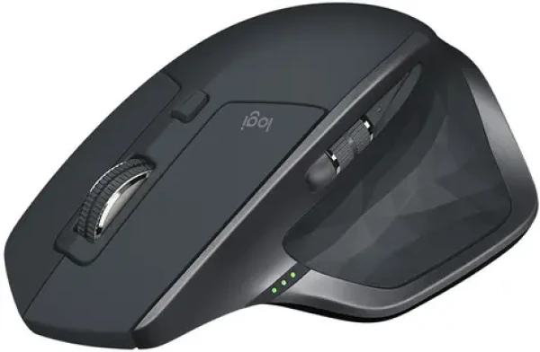 Logitech MX Master 2S čierna / bezdrôtová myš / 4000 DPI / 7 tlačidiel / Bluetooth + USB prijímač / 2.4Ghz (910-005131)
