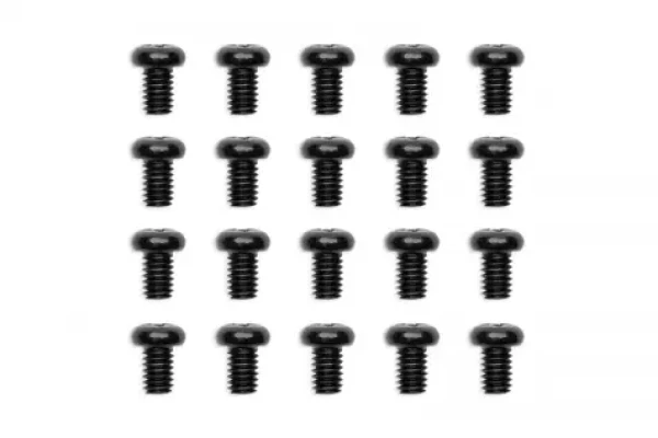 EKWB EK-Loop Phillips Head Screw Set M4x5mm - Black (20pcs) (3831109898017)