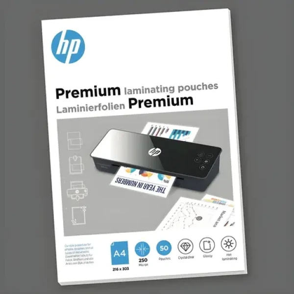 HP Premium / Laminovacie fólie / A4 / 250 mic / lesklé / 50 ks (9125)