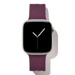 Ideal Soft Swirl 38/40/41/42 S/M Velvet Plum / Silikónový remienok / pre Apple Watch / 20 mm (IDSSWB-3842-SM-632)