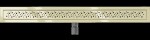 MEXEN/S - Flat M12 odtokový žľab 90 cm zlatý 1521090-15