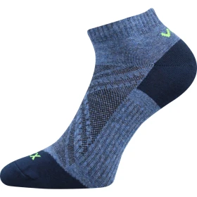 VOXX ponožky Rex 15 jeans melé 3 páry 39-42 117282