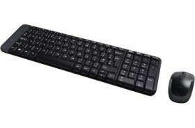 Logitech Wireless Desktop MK220 / bezdrôtová klávesnica + myš / USB / Čierna / US/Int / dopredaj (920-003161)