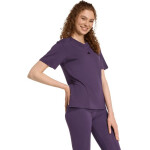 Dámske bavlnené tričko adidas Essentials Small Logo purple JY4966 XL