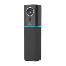 PORT CONNECT stolná konferenčná veža čierna / 2k @ 60fps / mikrofón / reproduktor / USB-A (902004)