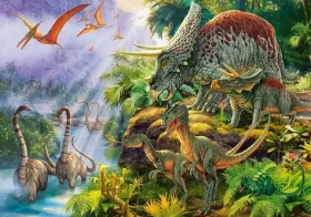 Castorland 53643 Údolie dinosaurov