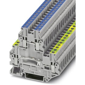 Feed-through terminal block UTTB 2,5-PE/N 3046731 Phoenix Contact; 3046731