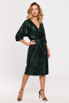 Made Of Emotion Dress M653 Bottle Green