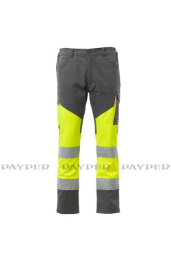 Letné pracovné nohavice Payper WORKING SUMMER Farba: Žltá Fluo/ Dymová, Veľkosť: XS (S00442P10201029XS)