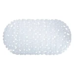 MSV GALETS protišmyková podložka do vane biela / PVC / 99 x 39 cm