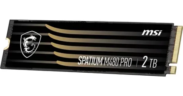 MSI Spatium M480 PRE 2TB / SSD / M.2 2280 / PCIe 4.0 NVMe / R:7400MB/s / W:7000MB/s (S78-440Q600-P83)