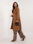 Dámsky kabát TW EN BI 2209.71P Brown camel - Och Bella L velbloudí