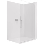 CERANO - Sprchová zástena Walk-in Crystal Ľ/P - 10 mm - bezvzperový systém - chróm, transparentné sklo - 120x200 CER-8050BD82683