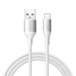 Joyroom S-A28 Flash Series Nabíjací kábel USB-A (M) - Lightning (M) 3A 1m biela (6956116798055)