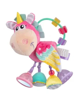 Playgro - Hrkálka jednorožec ružový