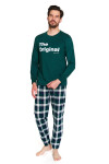 PÁNSKE PYŽAMO PMB.7341 BIG J/25 Emerald XXL
