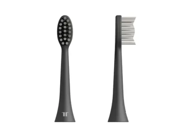 TESLA SMART Toothbrush TS200 Brush Heads čierna / náhradná hlavica / 2 ks (TSL-PC-TS200BACC)