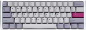 Ducky One 3 Mist Grey Mini Gaming Tastatur, RGB LED - MX-Red