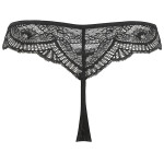 Dámske sexy tangá V-10088 Black - Axami XS-34 černá