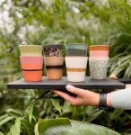 HK living Keramický hrnček 70's Hail 180 ml