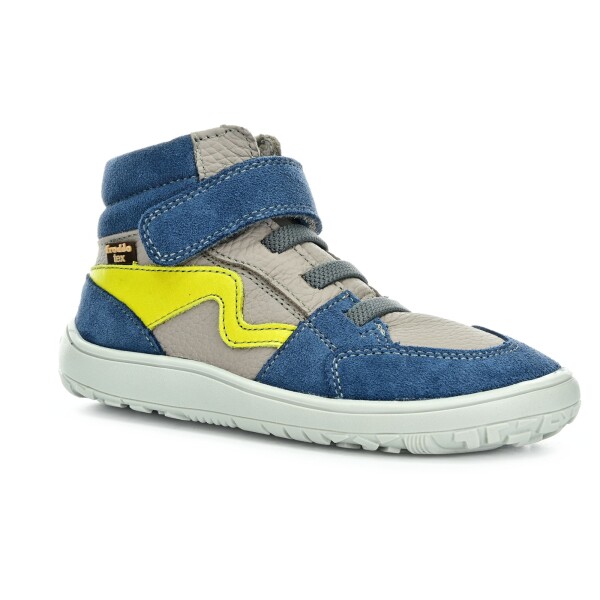 Froddo G3110265 Grey Blue celoročné členkové barefoot topánky 25 EUR