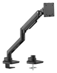 Equip monitorové rameno s plynovou pružinou čierna / Monitorové rameno / do 49" / nosnosť 20 kg / VESA 75-100 / 360° (650180)