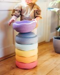 Balančné kamene Stapelstein Rainbow Pastel, 6 ks EUR