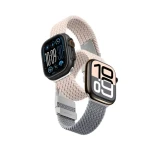 AmazingThing Blend Band Apple Watch 42mm ružovošedá/ružová / Remienok pre Apple Watch / 2 ks