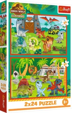 Trefl Puzzle Jurský svet: Malí dinosaury