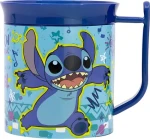 STOR Hrnček plastový 400 ml Stitch / Detský hrnček / Do mikrovlnky / Bez BPA (60583)