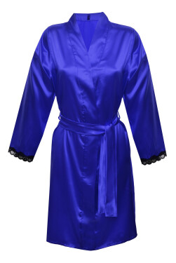 DKaren Housecoat Nancy Blue