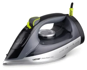 Zelmer ZIR4800 PrimeSteam čierno-zelená / Naparovacia žehlička / 2800W / keramická plocha / 270 g/min (ZIR4800)