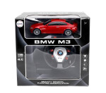 Mamido Mamido Autíčko na diaľkové ovládanie BMW M3 1:18 s volantom červené
