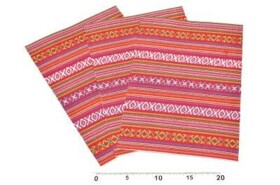 Látková dekorácia 10 ks, A4, WIKY, 884086