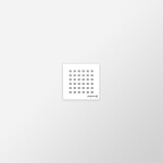 POLYSAN - FLEXIA sprchová vanička z liateho mramoru 80x80cm, nastaviteľná veľkosť 72941