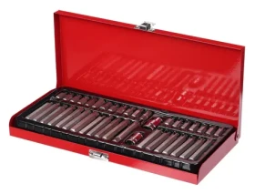 SIXTOL MECHANIC TORX SET 1 / Sada torx bitov / 40 ks / kovové púzdro (SX1559)