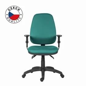 Powerton ERGO Anna tyrkysová / Kancelárske ergonomické kreslo / nosnosť 140 kg (MKWPANKDCZFA)