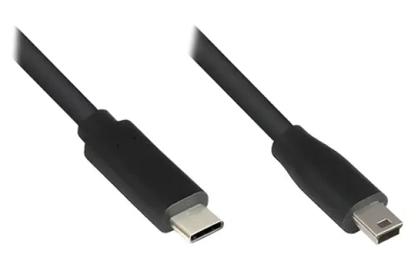 Good Connections USB-C - Mini USB čierna / Kábel / USB 2.0 / 3 m (3310-CM030)