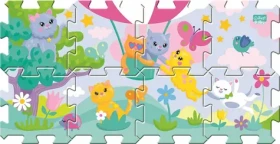 Trefl - Puzzle - Penové puzzle Rozverné mačiatka