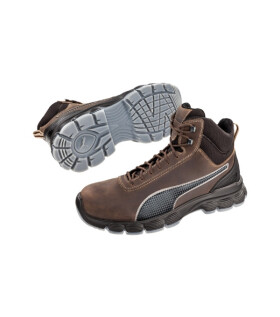 CONDOR BROWN MID pánske členkové tmavohnedé 46