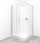 Sprchovací kút štvorec 100x100 cm SAT TEX SATBKTEXQ100CRT SATBKTEXQ100CRT