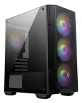 MSI MAG Forge M100A čierna / Skriňa PC / Micro Tower / micro ATX, Mini-ITX / tvrdené sklo / RGB (306-7G20A21-809)