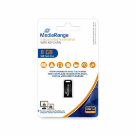 MediaRange MR920 8GB čierna / Flash Disk / USB-A 2.0 / čítanie: 15MBs / zápis: 4MBs (MR920)